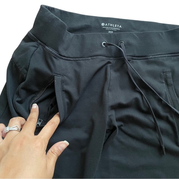 Athleta Women’s Metro Street Jogger Pants Black Size XSP - Picture 2 of 5